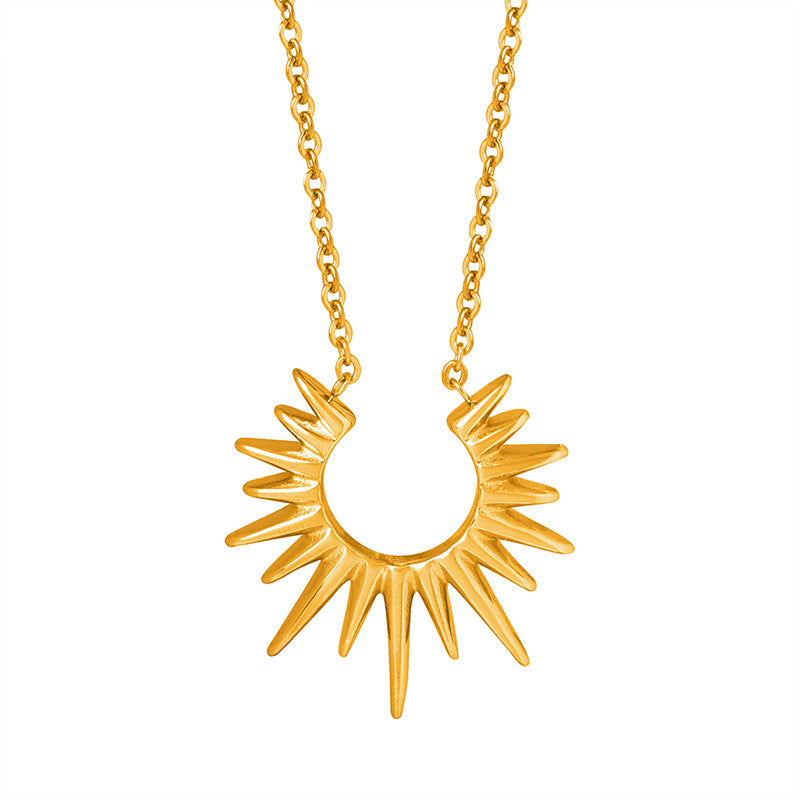 Minimalist Adjustable Titanium Steel Necklace | 7.8g Lightweight 43+5cm Extension Design