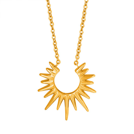 Minimalist Adjustable Titanium Steel Necklace | 7.8g Lightweight 43+5cm Extension Design